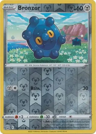 Bronzor Reverse Holo 101 - Battle Styles