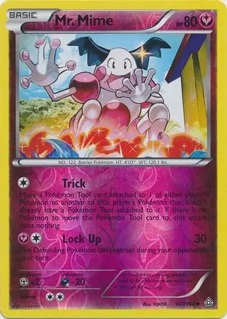 Mr. Mime Reverse Holo 101 - Primal Clash Pokesingles