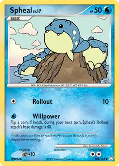 Spheal 102 - Mysterious Treasures Pokesingles