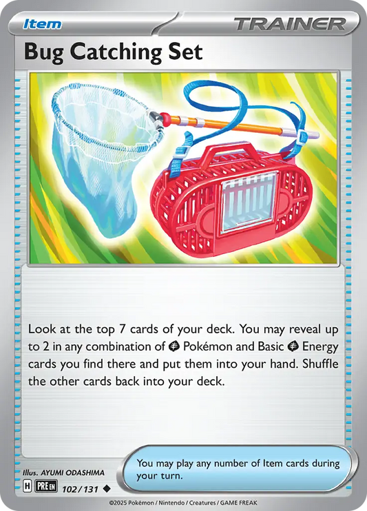 Bug Catching Set 102 - Prismatic Evolutions Pokesingles