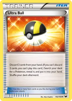 Ultra Ball 102 - Dark Explorers Pokesingles