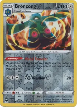 Bronzong Reverse Holo 102 - Battle Styles