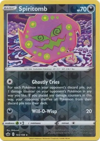 Spiritomb Reverse Holo 103