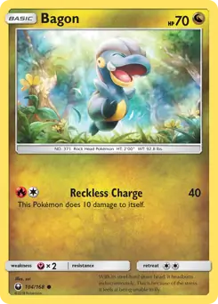 Bagon 104 - Celestial Storm Pokesingles