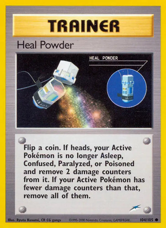 Heal Powder 104 - Neo Destiny Pokesingles