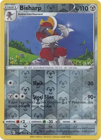 Bisharp Reverse Holo 104 - Battle Styles