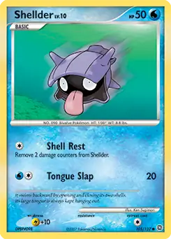 Shellder 105 - Secret Wonders Pokesingles