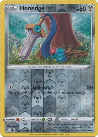 Honedge Reverse Holo 105 - Battle Styles