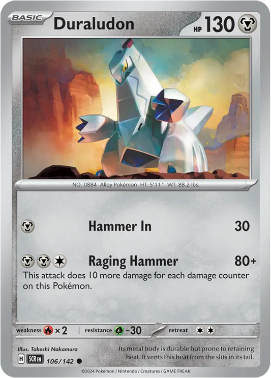 Duraludon 106 - Stellar Crown Pokesingles