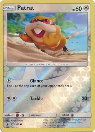 Patrat Reverse Holo 107 - Guardians Rising Pokesingles