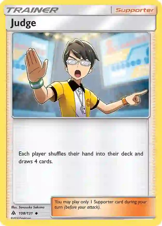 Judge 108 - Forbidden Light Pokesingles