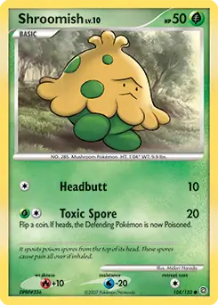 Shroomish 108 - Secret Wonders Pokesingles