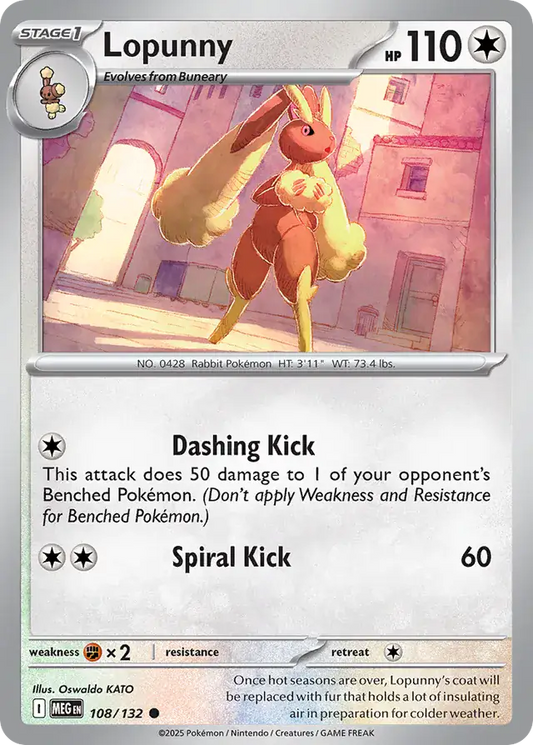 Lopunny 108 - Mega Evolution Pokesingles