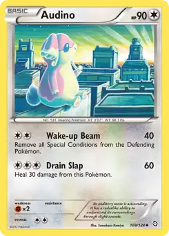 Audino 108 - Dragons Exalted Pokesingles