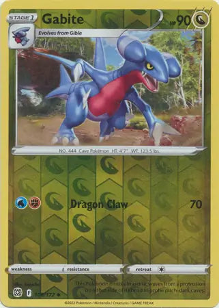 Gabite Reverse Holo 108, Brilliant Stars | Sword & Shield, , 0.00 kr, Pokesingles. Kjøp pokemon kort til lave priser hos oss.