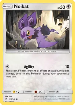 Noibat 109 - Burning Shadows Pokesingles
