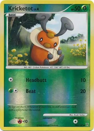 Kricketot Reverse Holo 109 - Supreme Victors Pokesingles
