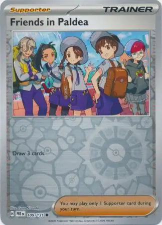 Friends in Paldea Reverse Holo 109 Pokesingles