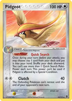 Pidgeot 10 - Fire Red Leaf Green Pokesingles