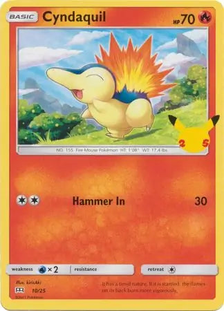 Cyndaquil 10 - Mcdonald's 25th Anniversary