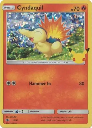 Cyndaquil Holo 10 - Mcdonald's 25th Anniversary