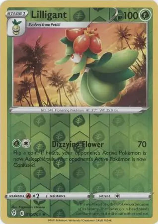 Lilligant Reverse Holo 010, Evolving Skies | Sword & Shield, , 5.00 kr, Pokesingles. Kjøp pokemon kort til lave priser hos oss.