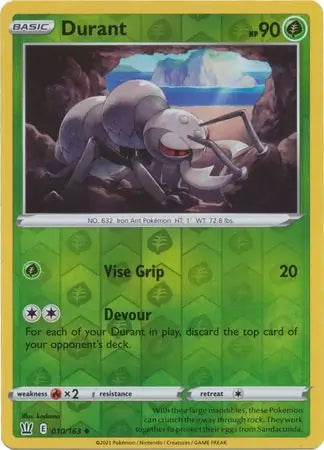 Durant Reverse Holo 010 - Battle Styles