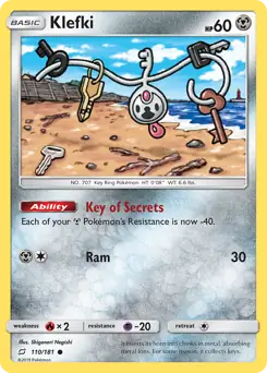Klefki 110 - Team Up Pokesingles