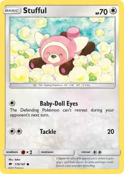 Stufful 110 - Burning Shadows Pokesingles