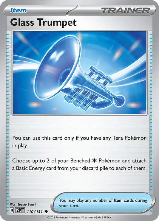 Glass Trumpet 110 - Prismatic Evolutions Pokesingles
