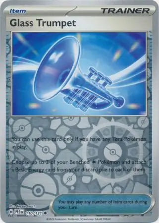 Glass Trumpet Reverse Holo 110 Pokesingles