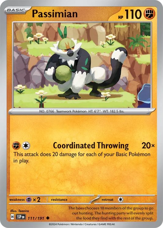 Passimian 111 - Surging Sparks Pokesingles