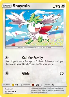 Shaymin 111 - Ultra Prism Pokesingles