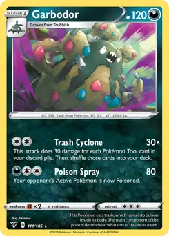 Garbodor 111 - Vivid Voltage Pokesingles