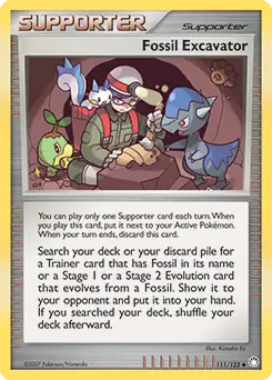 Fossil Excavator 111 - Mysterious Treasures Pokesingles