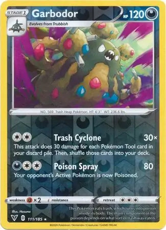 Garbodor Reverse Holo 111 - Vivid Voltage