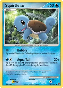 Squirtle 112 - Secret Wonders Pokesingles
