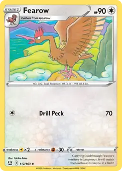 Fearow 112 - Battle Styles