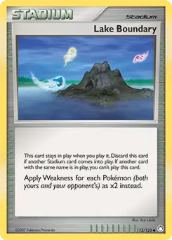 Lake Boundary 112 - Mysterious Treasures Pokesingles