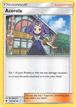 Acerola 112 - Burning Shadows Pokesingles