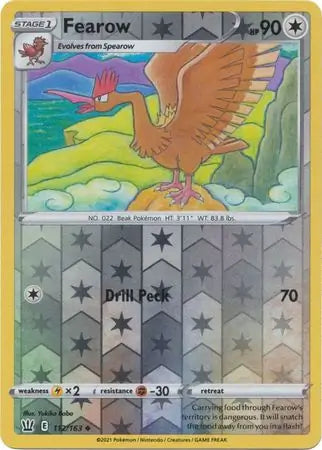 Fearow Reverse Holo 112 - Battle Styles