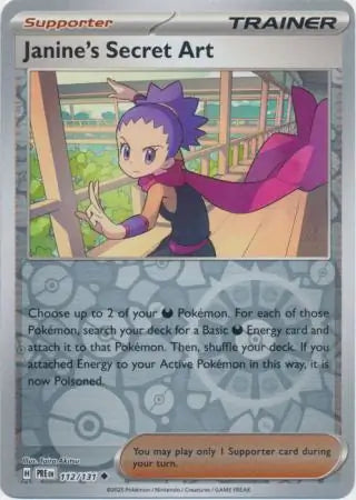 Janine's Secret Art Reverse Holo 112 Pokesingles