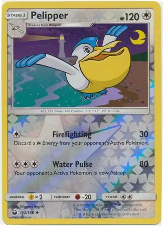 Pelipper Reverse Holo 112 - Celestial Storm Pokesingles