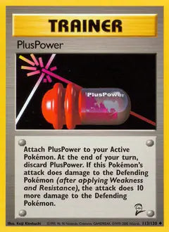 PlusPower 113 - Base Set 2 Pokesingles