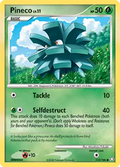Pineco 113 - Legends Awakened Pokesingles