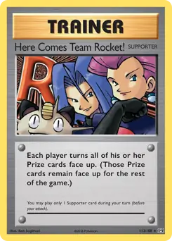 Here Comes Team Rocket! 113 - Evolutions Pokesingles