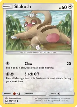 Slakoth 113 - Celestial Storm Pokesingles