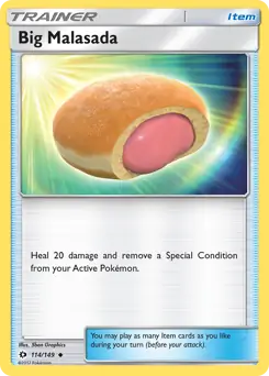 Big Malasada 114 - Sun & Moon Base Pokesingles