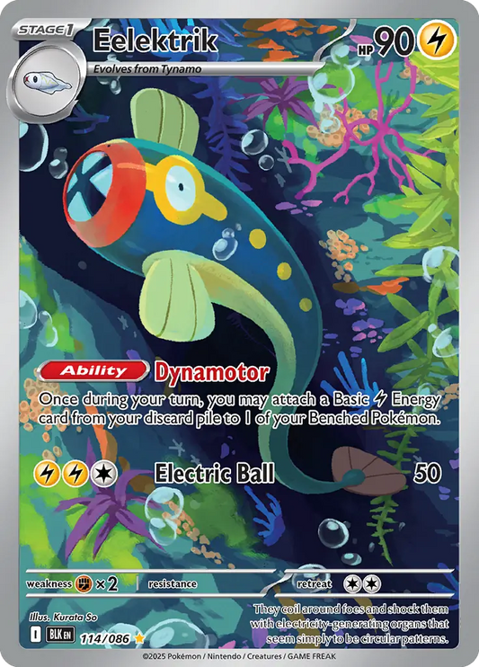 Eelektrik 114 - Black Bolt Pokesingles
