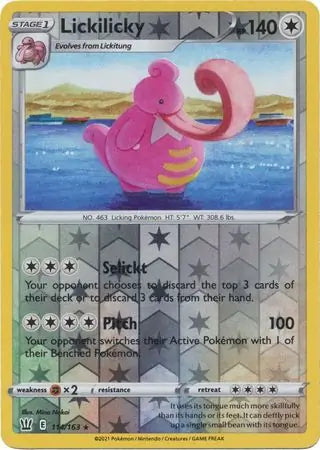 Lickilicky Reverse Holo 114 - Battle Styles